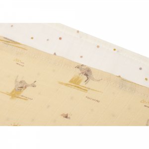 Lot de 3 langes gaze de coton 70 x 70 cm kangaroots Jollein
