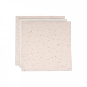 Lot de 3 langes gaze de coton 70 x 70 cm pretty picnic Jollein