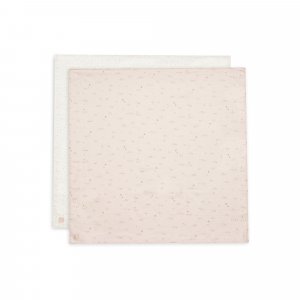 Lot de 2 langes gaze de coton 115 x 115 cm pretty picnic Jollein
