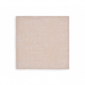 Lot de 3 langes gaze de coton snake pale pink 31cm x 31cm Jollein