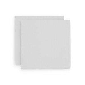 Lot de 2 langes gaze de coton 115 x 115 cm blanc Jollein