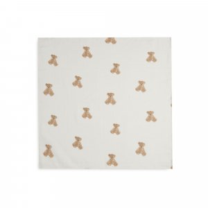 Lot de 3 langes gaze de coton 70 x 70 cm teddy bear Jollein