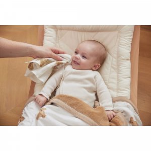 Lot de 3 langes en coton 31 x 31 cm teddy bear Jollein