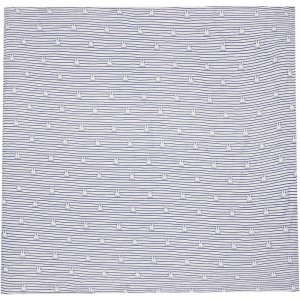 Lot de 2 langes gaze de coton 115x115 cm miffy stripe navy Jollein