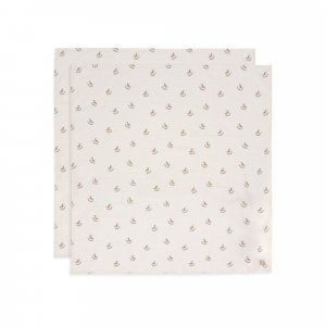 Lot de 2 langes gaze de coton 115 x 115 cm nostalgic ride Jollein