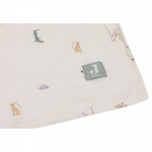 Lot de 2 langes gaze de coton 115 x 115 cm jungle jambo Jollein