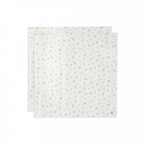 Lot de 2 langes gaze de coton 115 x 115 cm riverside Jollein