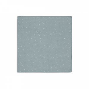 Lot de 3 langes gaze de coton 70 x 70 cm twinkling sea green Jollein