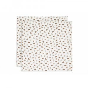 Lot de 2 langes gaze de coton 115x115 cm miffy and friends Jollein