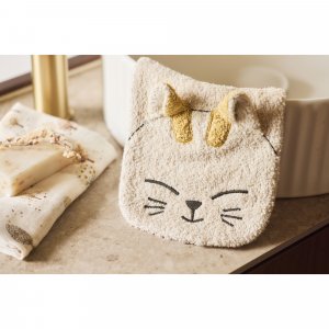 Gant de toilette éponge bébé charlie Jollein