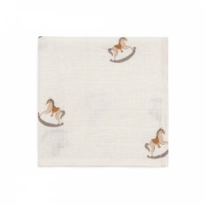 Lot de 3 langes en coton 31 x 31 cm nostalgic ride Jollein