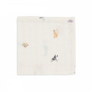 Lot de 3 langes en coton 31 x 31 cm jungle jambo Jollein