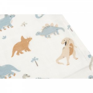 Lot de 3 langes en coton 31 x 31 cm roarsome Jollein