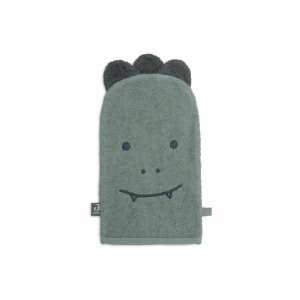 Gant de toilette en éponge jungle jambo croco Jollein