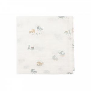 Lot de 3 langes en coton 31 x 31 cm on the go Jollein