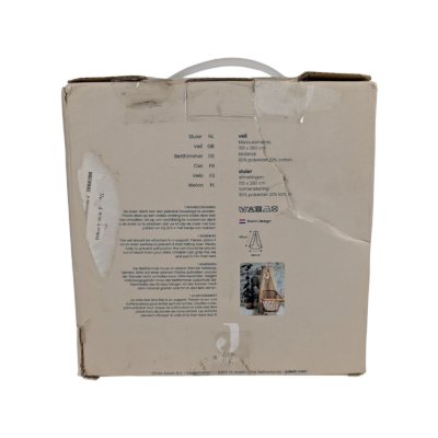 Les imparfaits - ciel de lit vintage 155 cm blanc