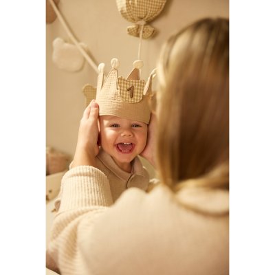 Couronne anniversaire chiffres teddy bear