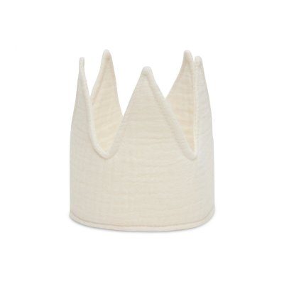 Couronne d'anniversaire 12 x 35 cm ivoire