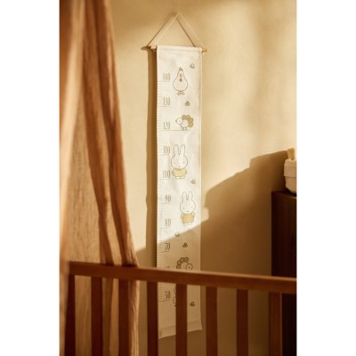 Toise murale bébé miffy family farm