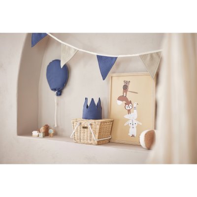 Ballon décoration jeans blue