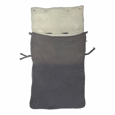 Les imparfaits - nid d'ange groupe 0+ bliss knit storm grey