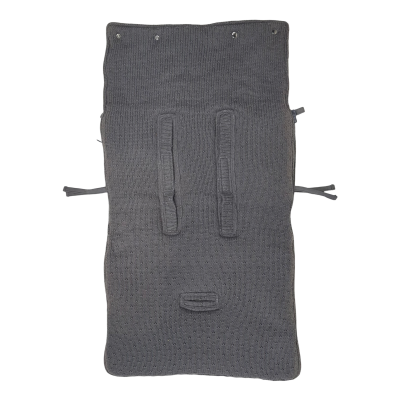 Les imparfaits - nid d'ange groupe 0+ bliss knit storm grey