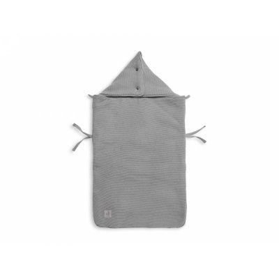 Nid d’ange groupe 0+ passe-sangle bébé basic knit stone grey