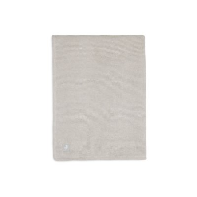 Couverture berceau 75 x 100 cm basic knit velvet nougat
