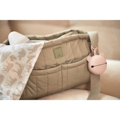 Sac à langer puffed olive