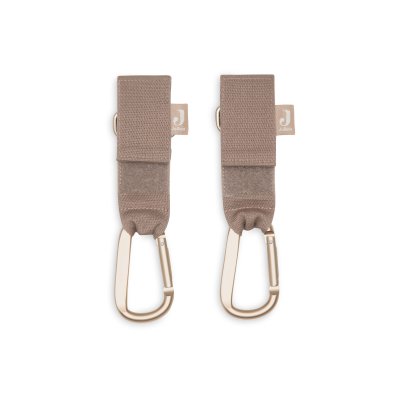 Lot de 2 crochets pour poussette milky coffee