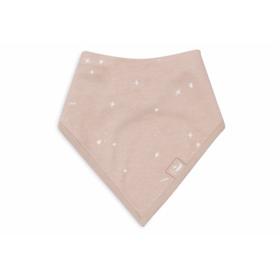 Lot de 2 bavoirs bandana twinkling wild rose
