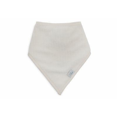 Lot de 2 bavoirs bandana velvet sea green & ivoire