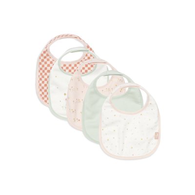 Lot de 5 bavoirs imperméables pretty picnic