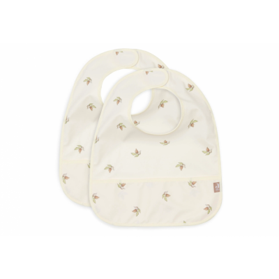 Lot de 2 bavoirs imperméables rosehip