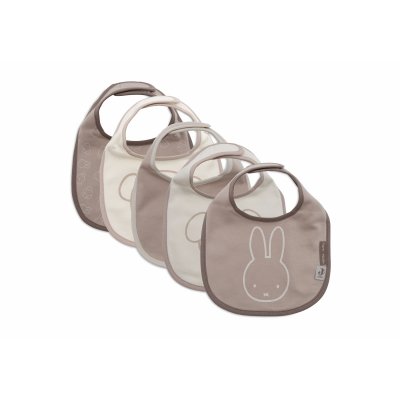 Lot de 5 bavoirs imperméables miffy and friends