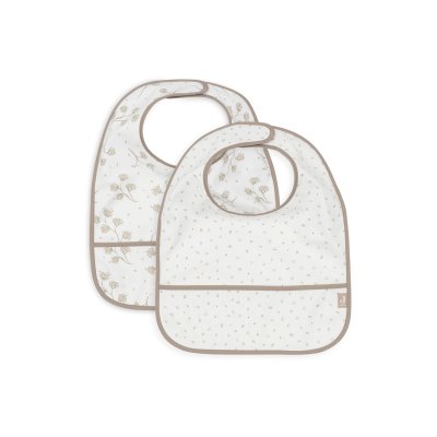 Lot de 2 bavoirs imperméables leafy dreams