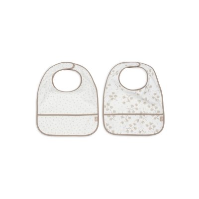 Lot de 2 bavoirs imperméables leafy dreams