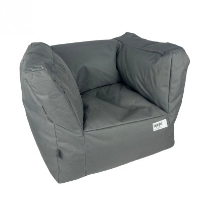 Les imparfaits - fauteuil enfant imperméable bean bag storm grey