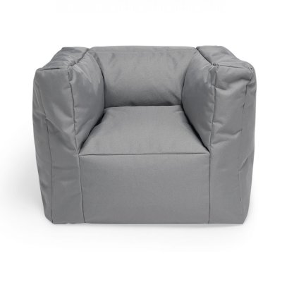 Fauteuil enfant imperméable bean bag storm grey
