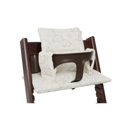 Coussin d’assise chaise haute bébé elephant tales