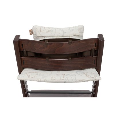 Coussin d’assise chaise haute bébé elephant tales