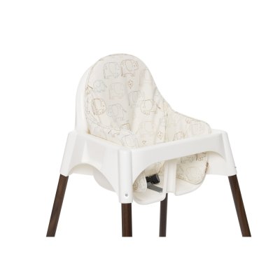 Coussin d’assise chaise bébé elephant tales
