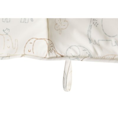 Coussin d’assise chaise bébé elephant tales