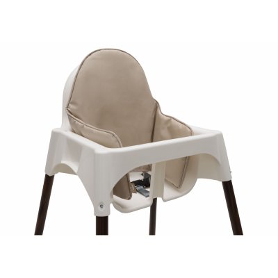 Coussin d’assise chaise bébé nougat