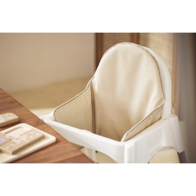 Coussin d’assise chaise bébé nougat