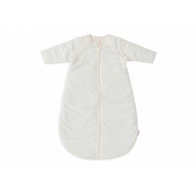 Gigoteuse naissance à manches amovibles 0-3 mois rib ivoire