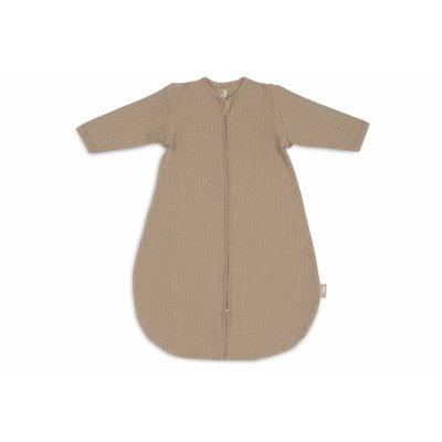 Gigoteuse légère à manches amovibles ajour biscuit 0-3 mois