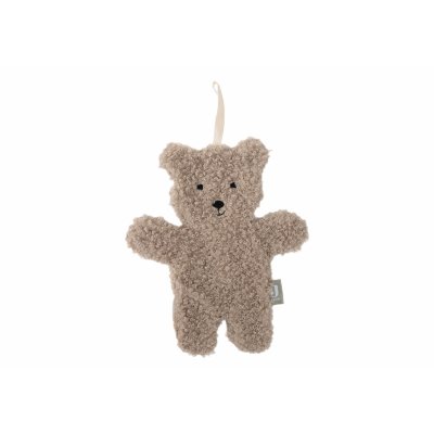 Attache sucette teddy bear olive