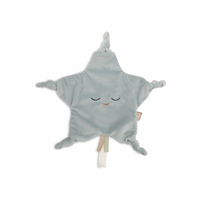 Attache sucette étoile sea green