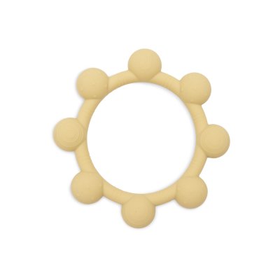 Anneau de dentition silicone bébé sun vanilla